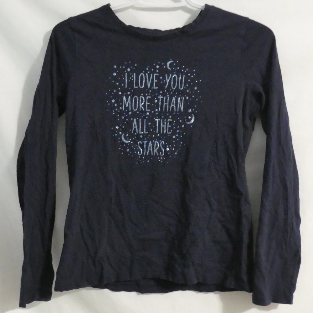 GEORGE | xl 14-16 Youth | Long Sleeve Graphic Pajama Shirt | 100% Cotton | NWOT